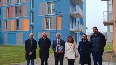 Visita del Ministro dello sport Andrea Abodi in Arpa Piemonte il 17 novembre 2024