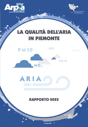 copertina relazione annuale aria 2022