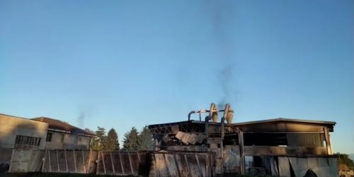 Incendio presso ditta Europlastic a Poirino 11 giugno 2022 _ 2