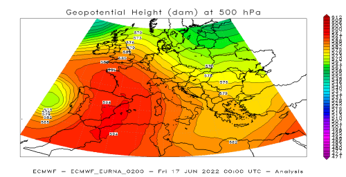 caldo 17 giugno 2022