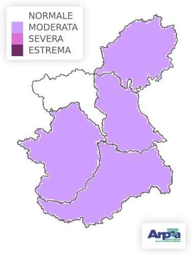 Indice sintetico di siccità luglio 2023
