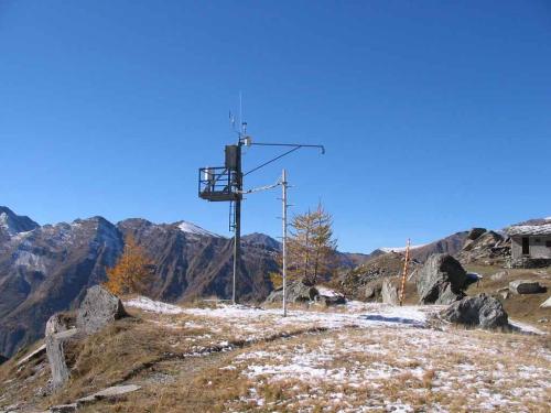 Stazione termo-pluvio anemomerica con nivometro in località 'Colle Barant' (2294 m s.l.m.) -comune di Bobbio Pellice -TO
