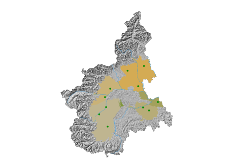 Ubicazione piezometri di nuova realizzazione in falda profonda