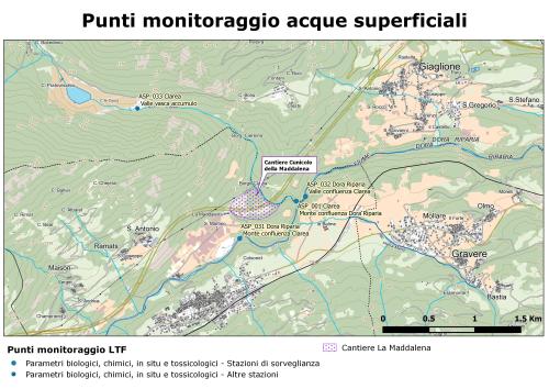 Punti acque superficiali