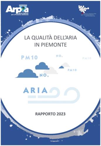 La qualità dell'aria in Piemonte nel 2023 - Copertina