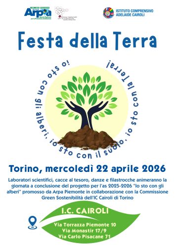 Locandina della Festa della Terra 2026