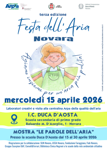 Locandina festa aria terza edizione 2026