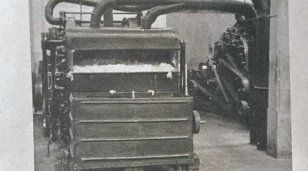 fotografie sono tratte da VIGLIANI E.C.: “Studio sulla asbestosi nelle manifatture di amianto” Ente nazionale prevenzione infortuni, Torino, 1940 