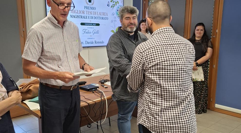 Premio tesi di laurea "Fabio Gilli"  cerimonia 3 giugno 2026