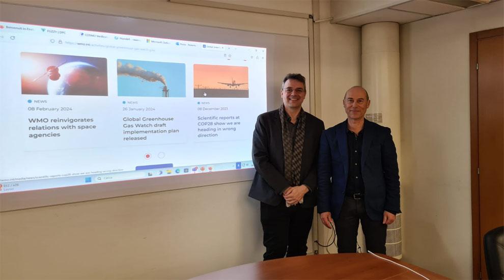 Incontro tra Organizzazione Meteorologica Mondiale ed Arpa Piemonte