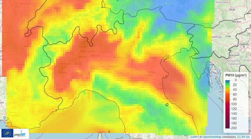 immagini polveri sahariane 5-6 marzo 2026