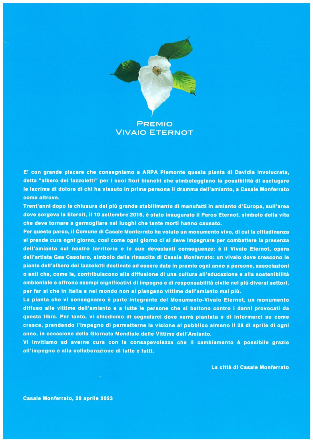 Premio Vivaio Eternot 1