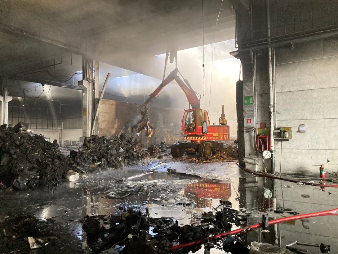 Incendio via paolo veronese torino 8 ottobre 2021