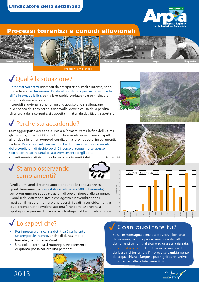 Processi torrentizi e conoidi alluvionali (2013)