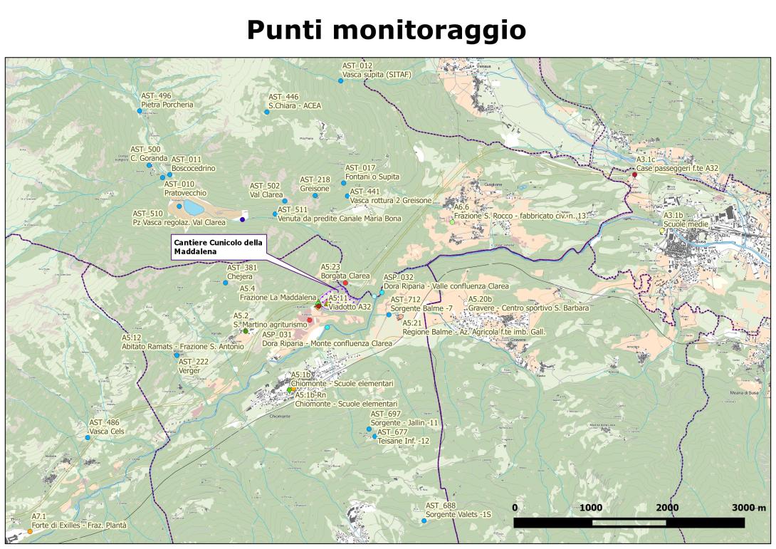 Punti esterno cantiere