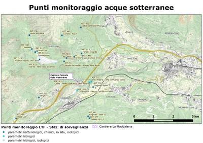Punti acque sotterranee