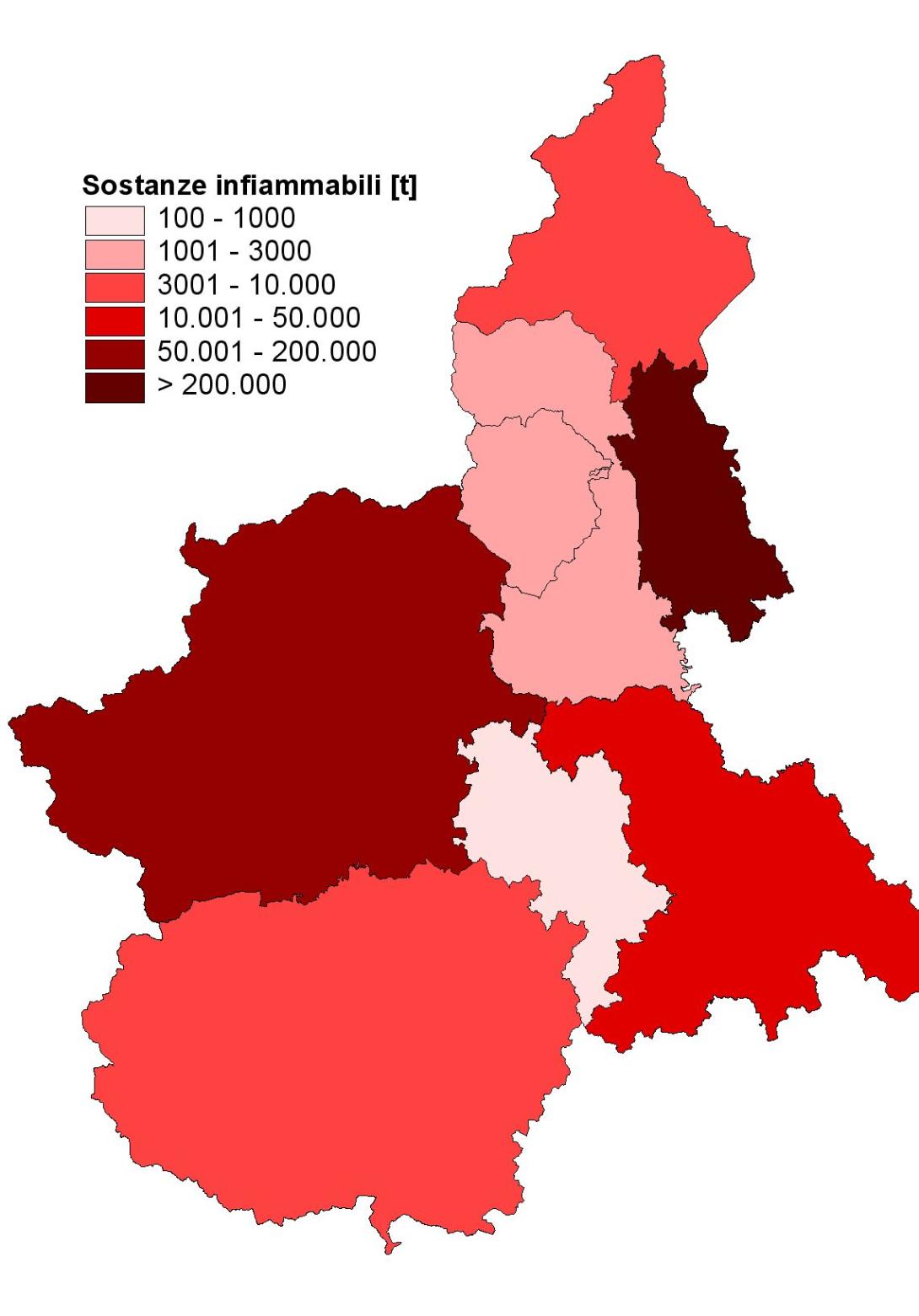 sostenze infiammabili