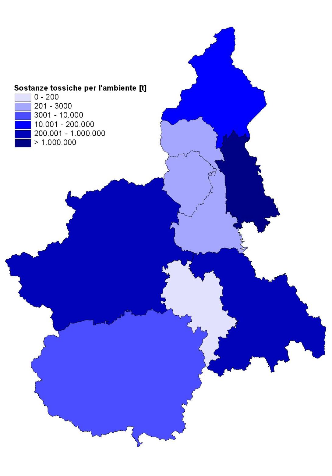 sostanze tossiche per l'ambiente