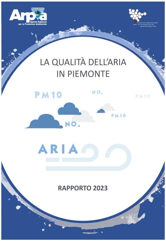 La qualità dell'aria in Piemonte nel 2023 - Copertina