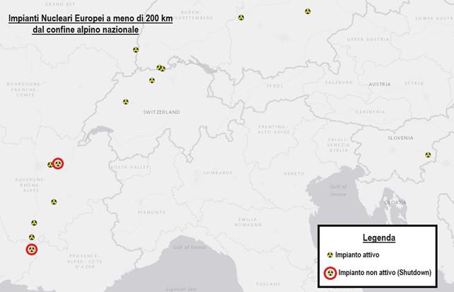 Impianti vicini al confine