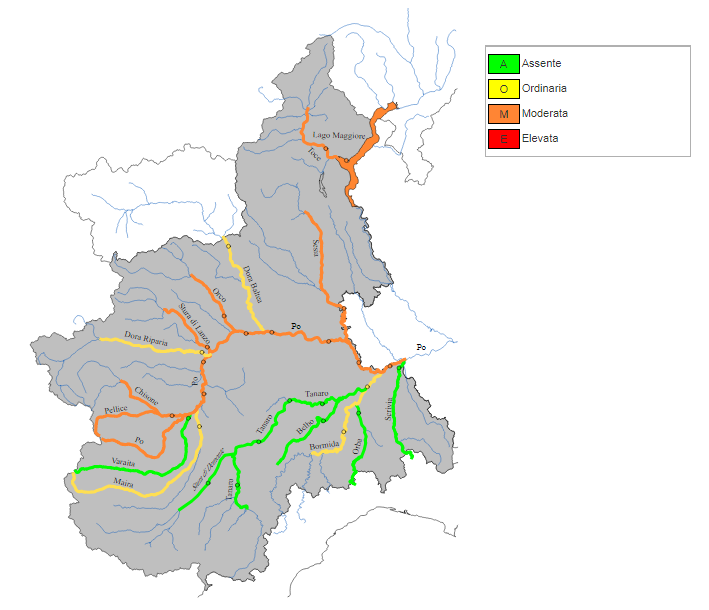 Bollettino piene 6 novembre 2018