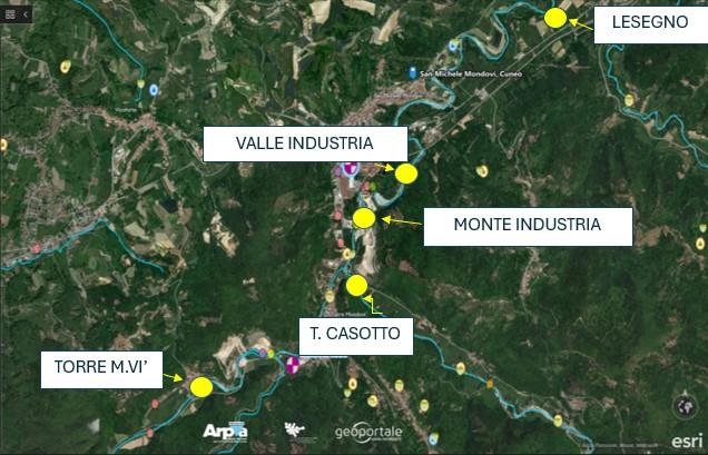 Punti di campionamento