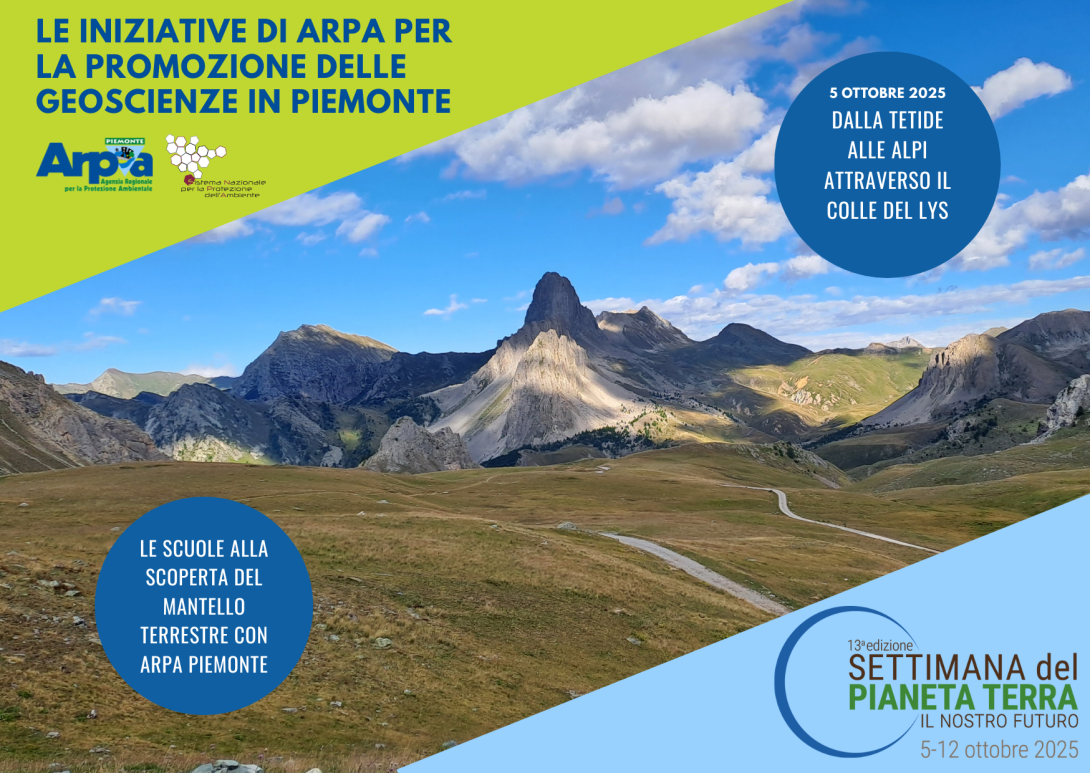 Le iniziative di Arpa per le geoscienze 2025