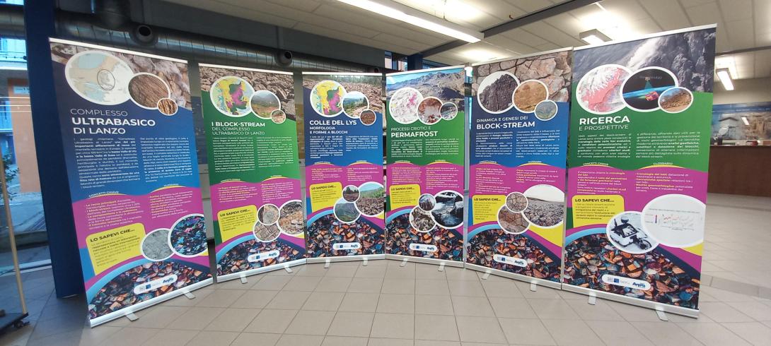 Mostra sul patrimonio geologico del geosito