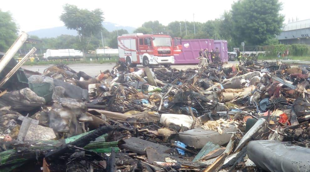 Incendio Amiat 27 luglio 2021