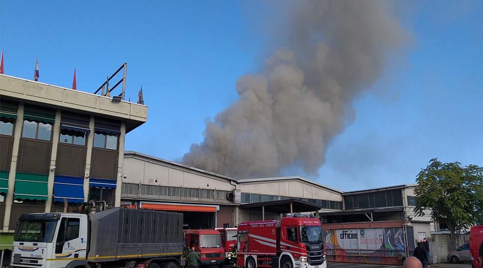 Incendio via paolo veronese torino 8 ottobre 2021