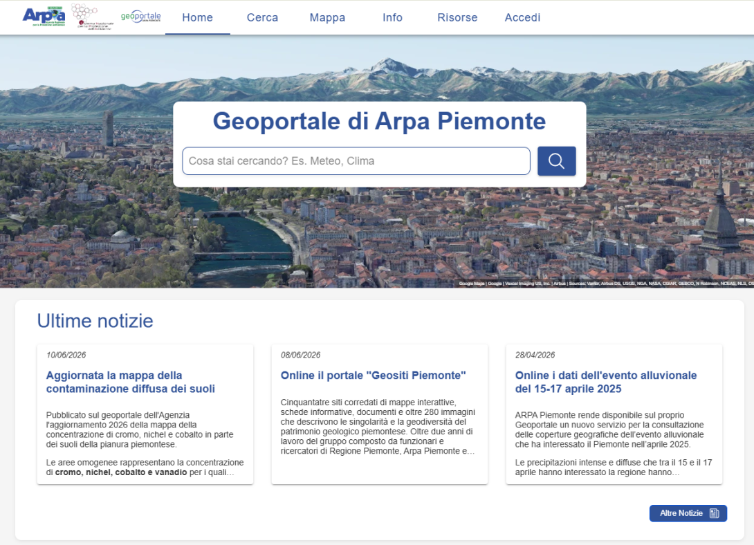 Geoportale 2026 Home